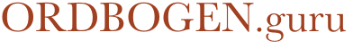 ORDBOGEN.guru